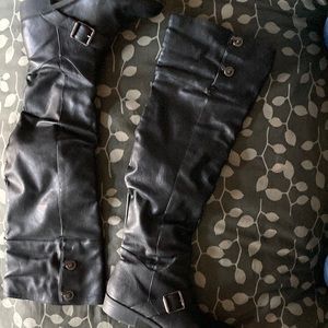 Winter boots over the knees vintage vera wang